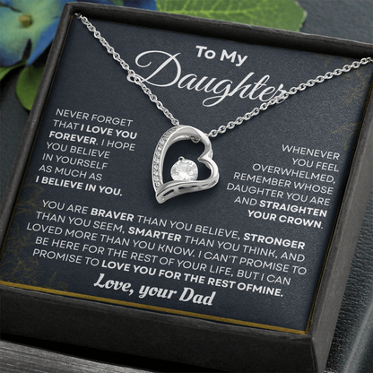 For My Daughter from Dad – A Meaningful Keepsake for Birthday, Christmas & Graduation