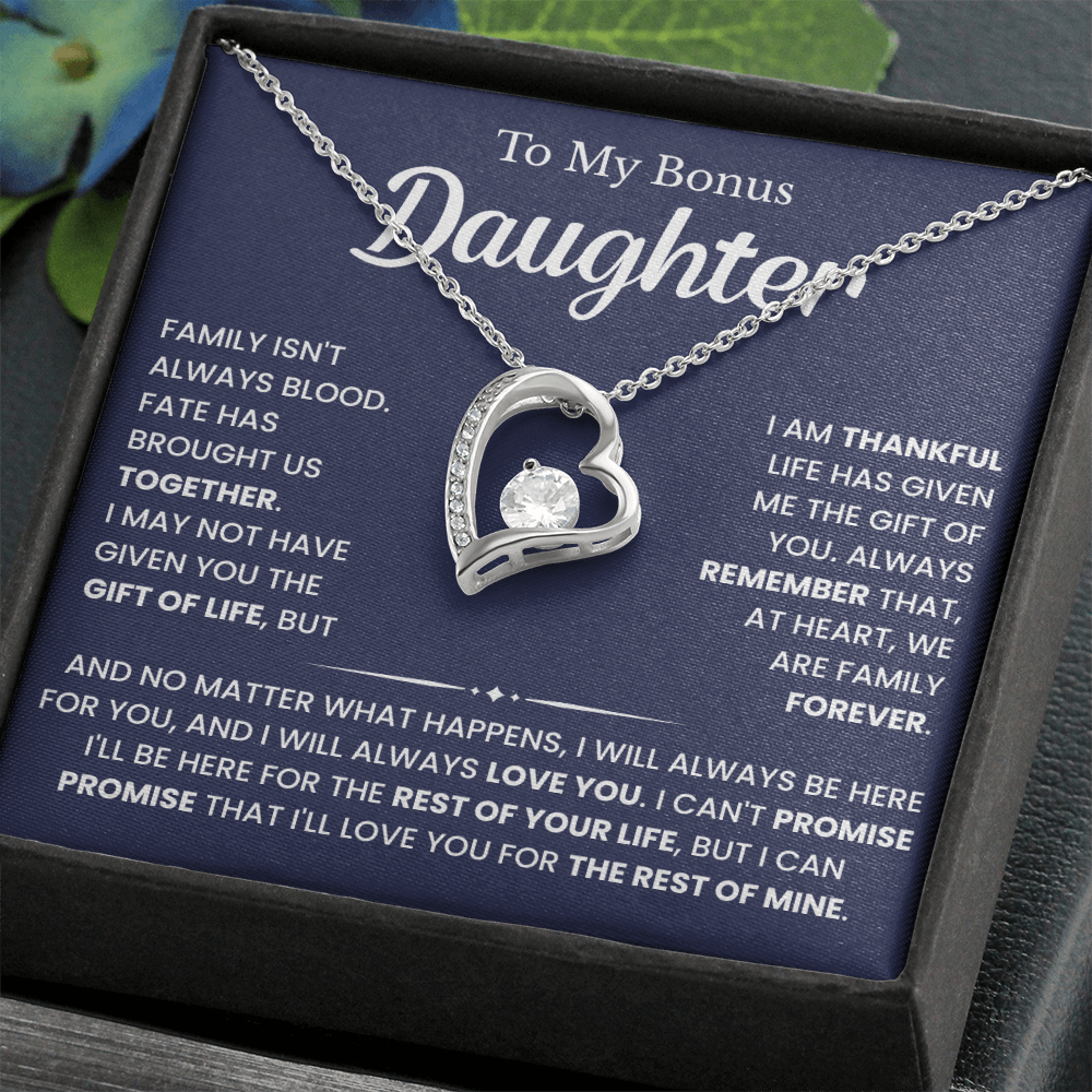 To My Beautiful Daughter-In-Law Necklace From Mommy, Perfect For Birthday, Christmas