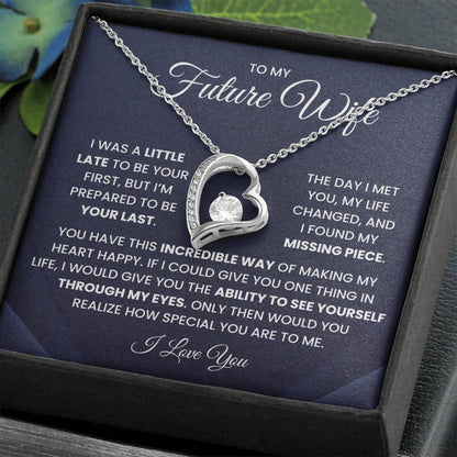 To My Future Wife Necklace – Wedding Gift for Bride