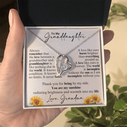 To My Beautiful Granddaughter - Never Stop Believing in Yourself