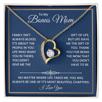 Mother's Day Jewelry Gift for Step Mom From Son or Daughter