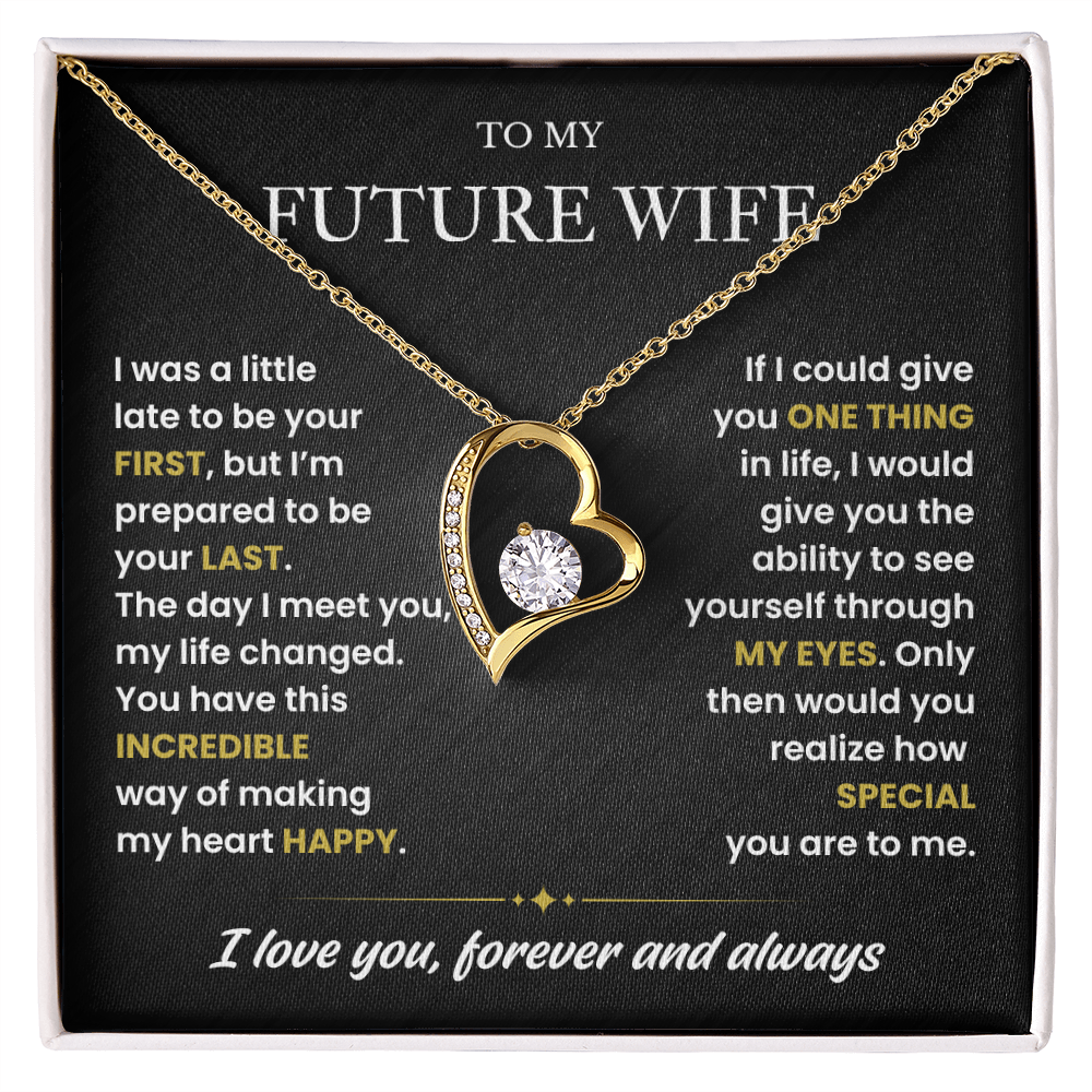 To My Future Wife - How Special You Are To Me - Necklace