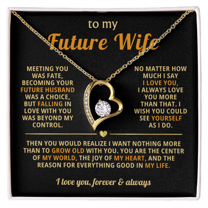 Future Wife Jewelry, Birthday, Valentine Gifts For Girlfriend Message Card
