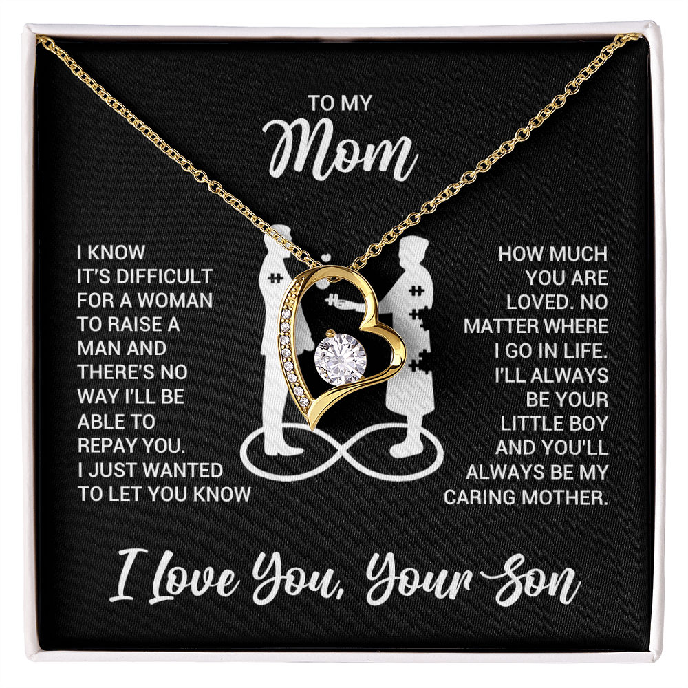 International Women's Day Gift for Mom | Inspirational Necklace Gift