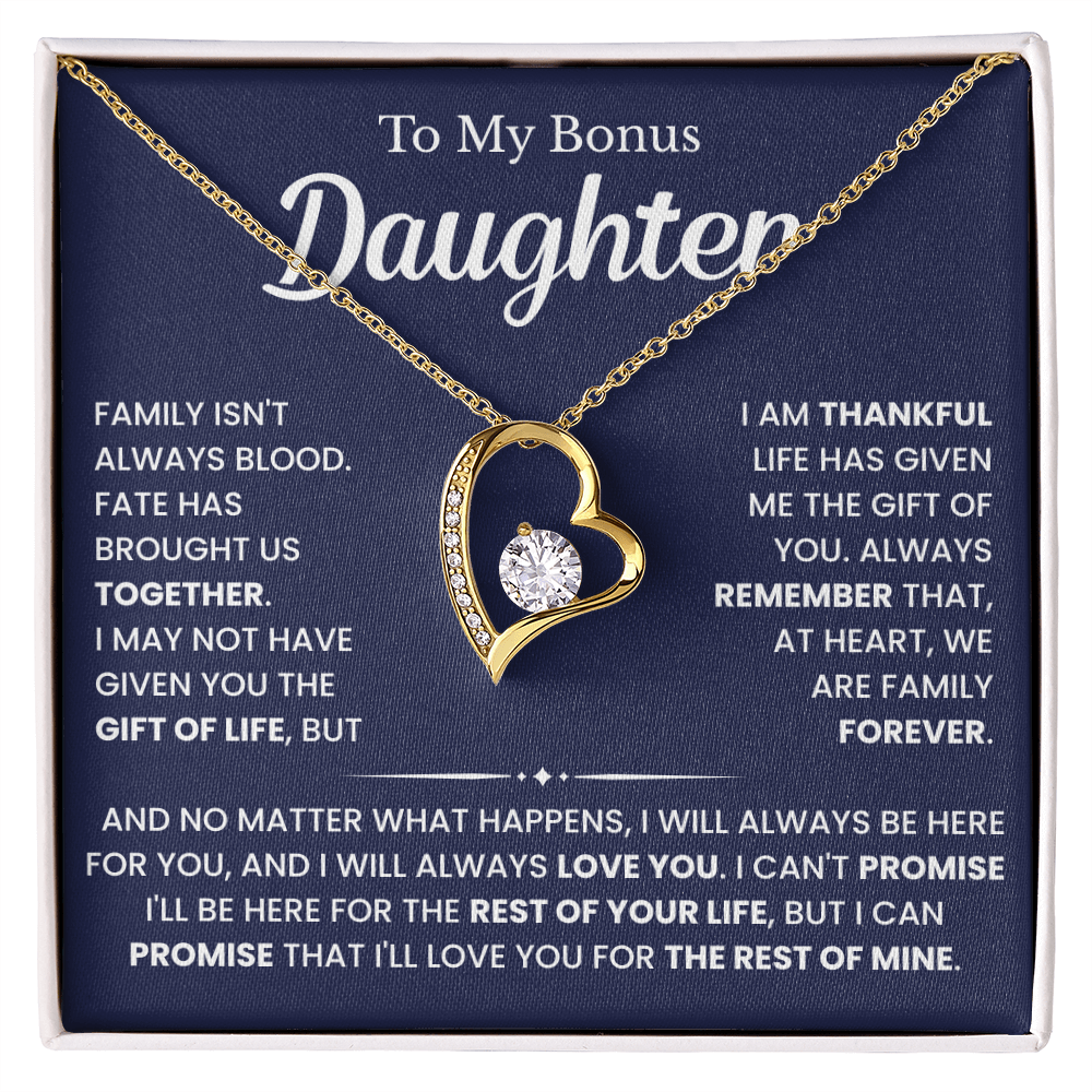 To My Beautiful Daughter-In-Law Necklace From Mommy, Perfect For Birthday, Christmas
