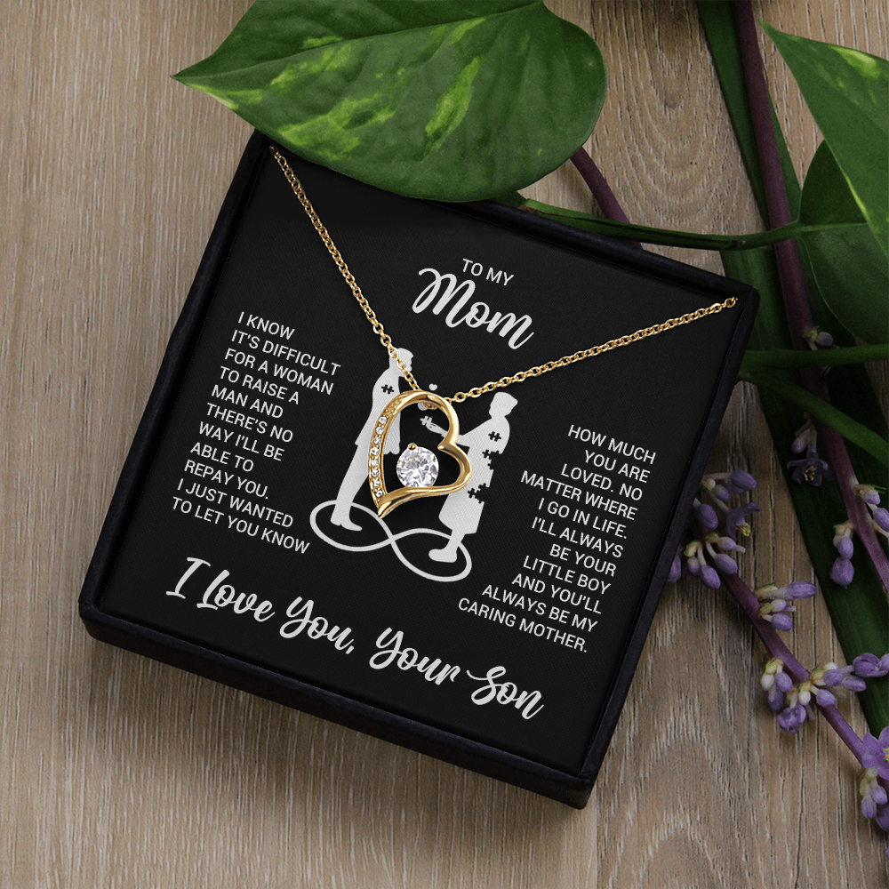 International Women's Day Gift for Mom | Inspirational Necklace Gift