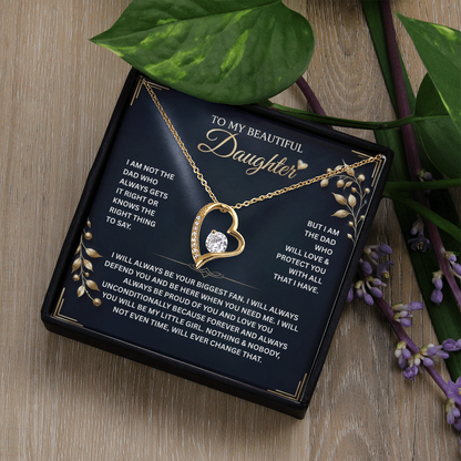 Daughter Jewelry Gift – Inspirational Necklace from Mom or Dad