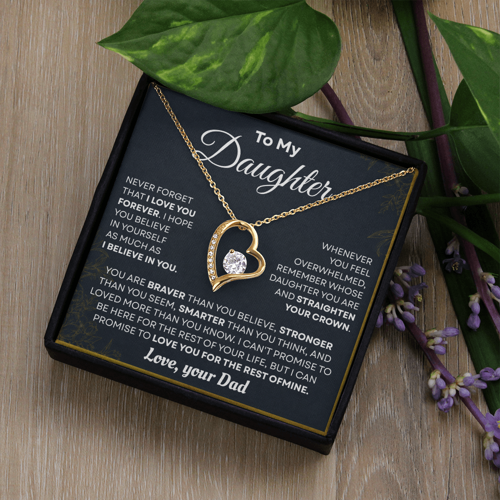For My Daughter from Dad – A Meaningful Keepsake for Birthday, Christmas & Graduation
