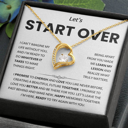 To My Soulmate Necklace - Start Over Gifts For Her