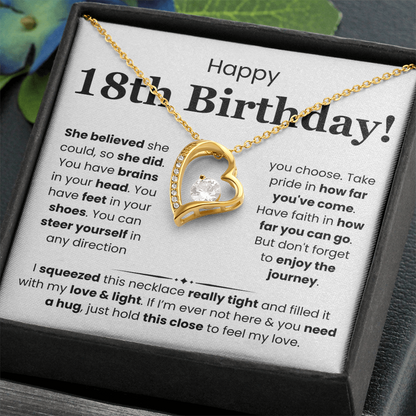 18th Birthday Necklace for Her – Heartfelt Milestone Gift