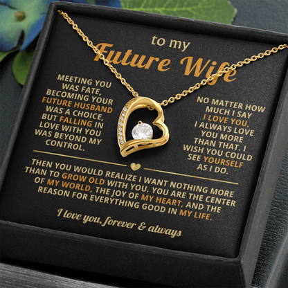 Future Wife Jewelry, Birthday, Valentine Gifts For Girlfriend Message Card
