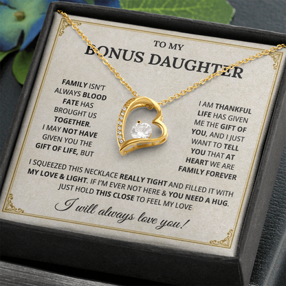 Jewelry Gifts for Stepdaughter at Wedding, Necklaces for Stepdaughter From Stepdad