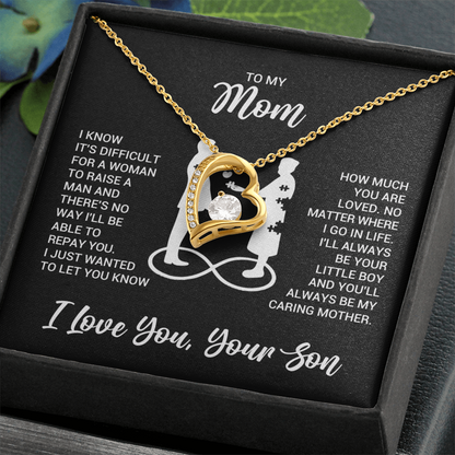 International Women's Day Gift for Mom | Inspirational Necklace Gift
