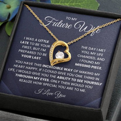 To My Future Wife Necklace – Wedding Gift for Bride