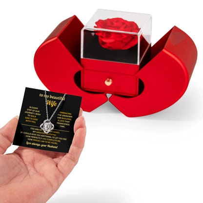 To My Badass Wife Necklace, Sentimental Christmas Gifts for Wife, My Soulmate Gifts for Her