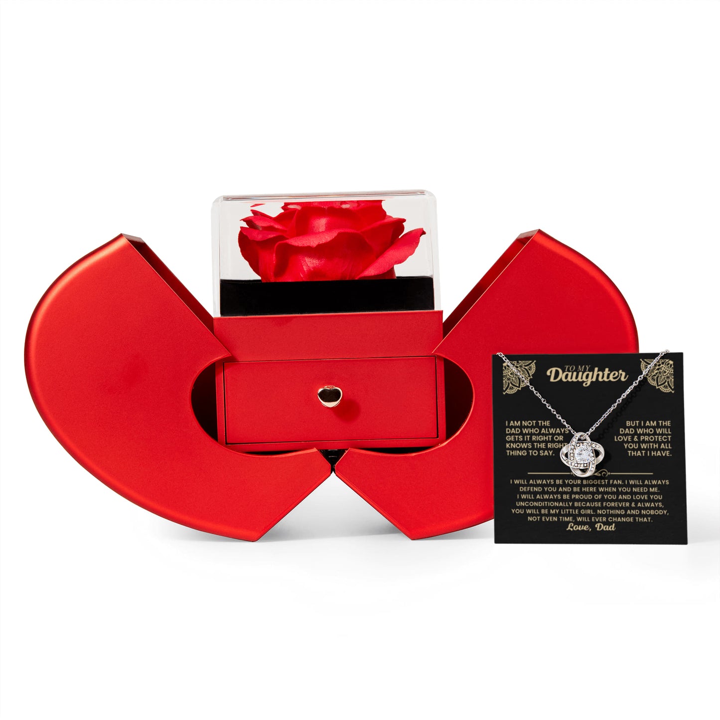 Daughter Necklaces From Dad, Birthday Gifts for Daughters, Graduation Gifts for Her