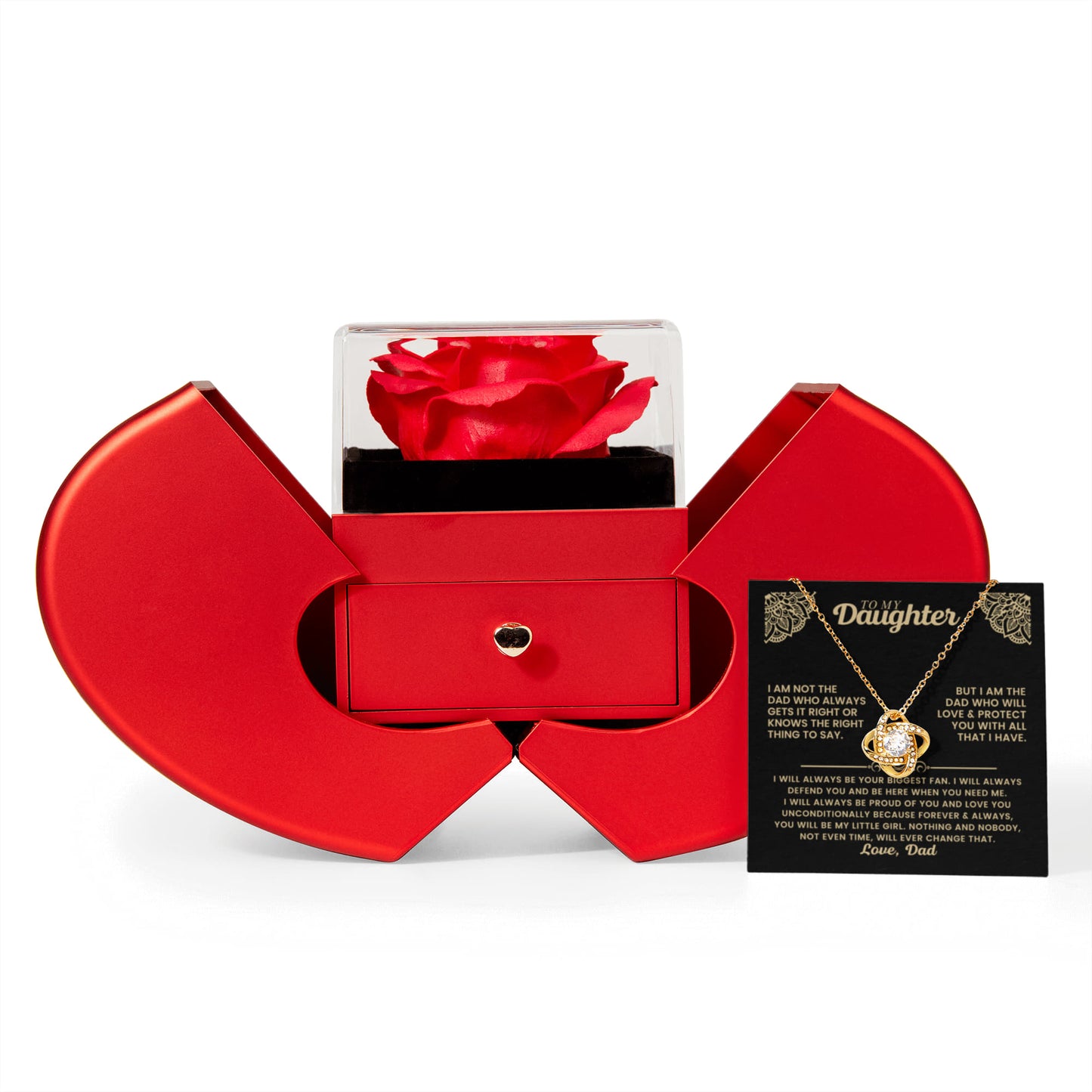 Daughter Necklaces From Dad, Birthday Gifts for Daughters, Graduation Gifts for Her