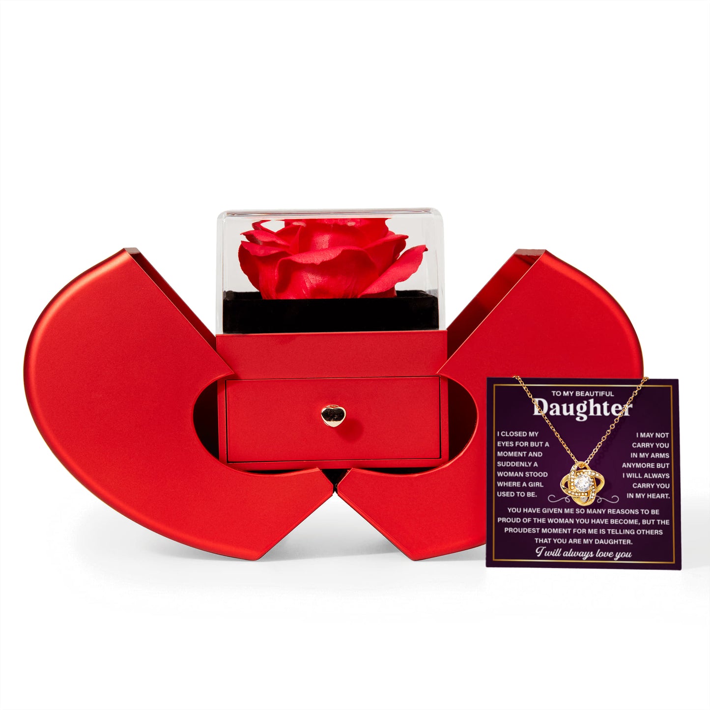 Gifts From Father to Daughter, My Queen Necklace, Christmas Present for Daughter