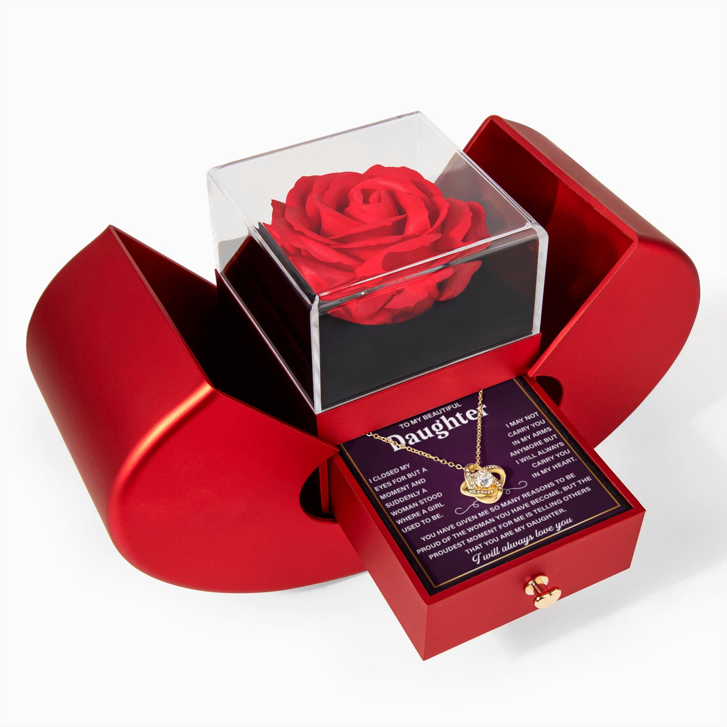 Gifts From Father to Daughter, My Queen Necklace, Christmas Present for Daughter