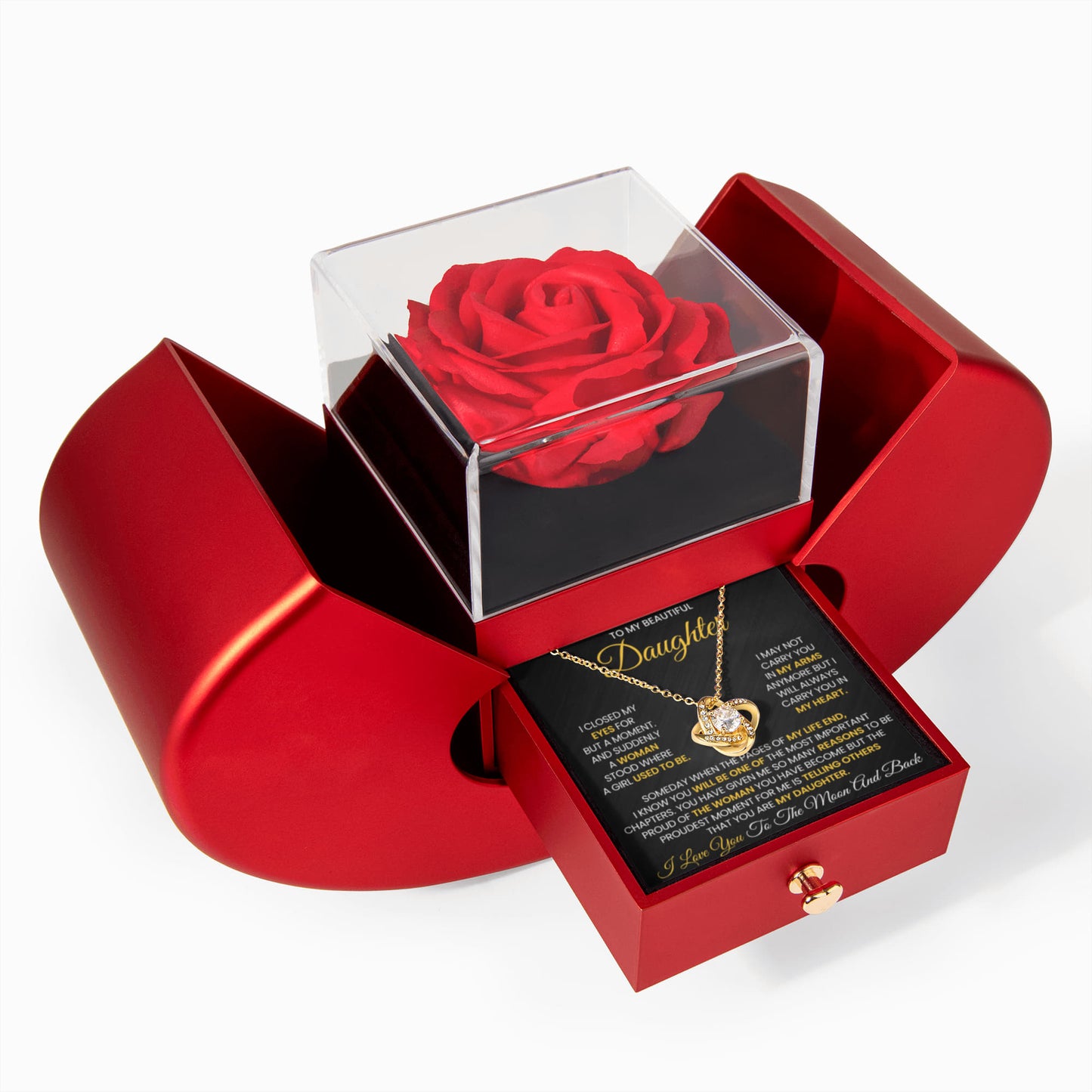Gift for Her - Something Special for My Daughter Necklace From Mom and Dad