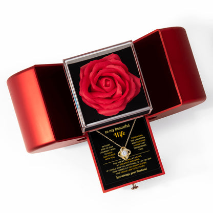 To My Badass Wife Necklace, Sentimental Christmas Gifts for Wife, My Soulmate Gifts for Her
