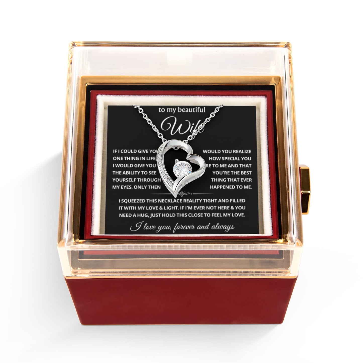 Soulmate Necklace for Women, Romantic Jewelry Gift for Her on Valentine Day