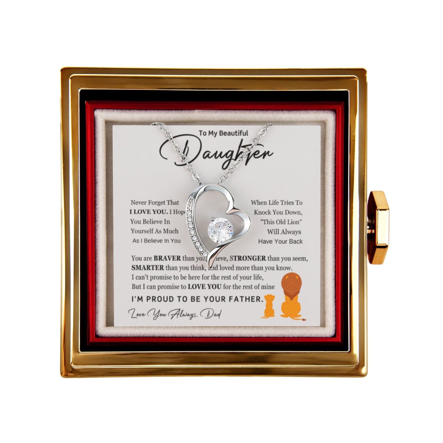 My Queen Necklace, Christmas Present for Daughter, Best Gift for Her