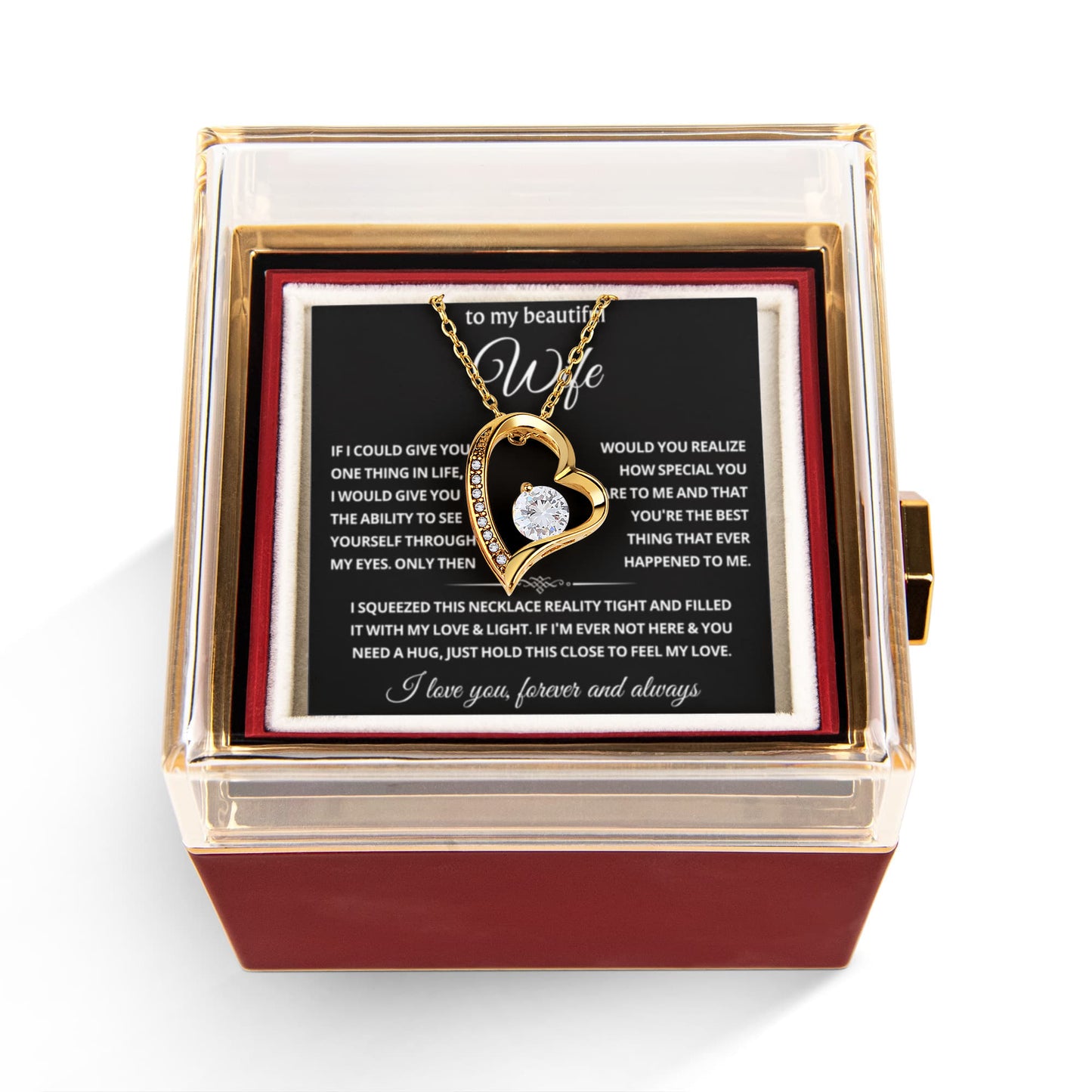 Soulmate Necklace for Women, Romantic Jewelry Gift for Her on Valentine Day