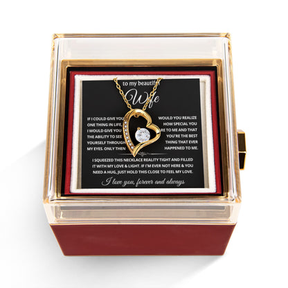 Soulmate Necklace for Women, Romantic Jewelry Gift for Her on Valentine Day