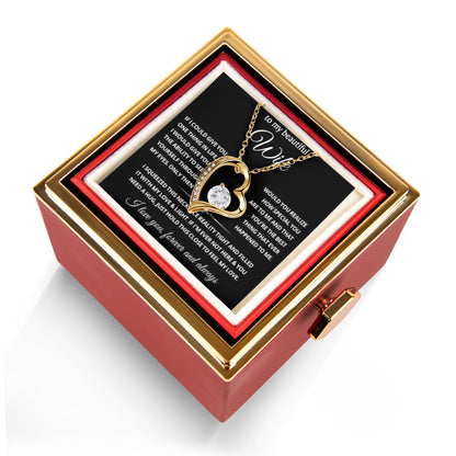 Soulmate Necklace for Women, Romantic Jewelry Gift for Her on Valentine Day