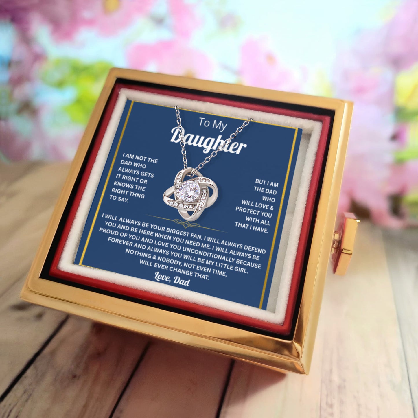 Necklace for Daughter - Unique Birthday Gift for Daughter From Mother