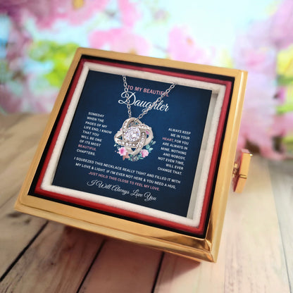 Daughter Graduation Gift Necklace | Birthday Gift for Daughter | Card