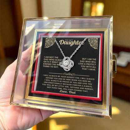 Christmas Gift for Daughter From Dad, to My Daughter Necklace, Women's Jewelry