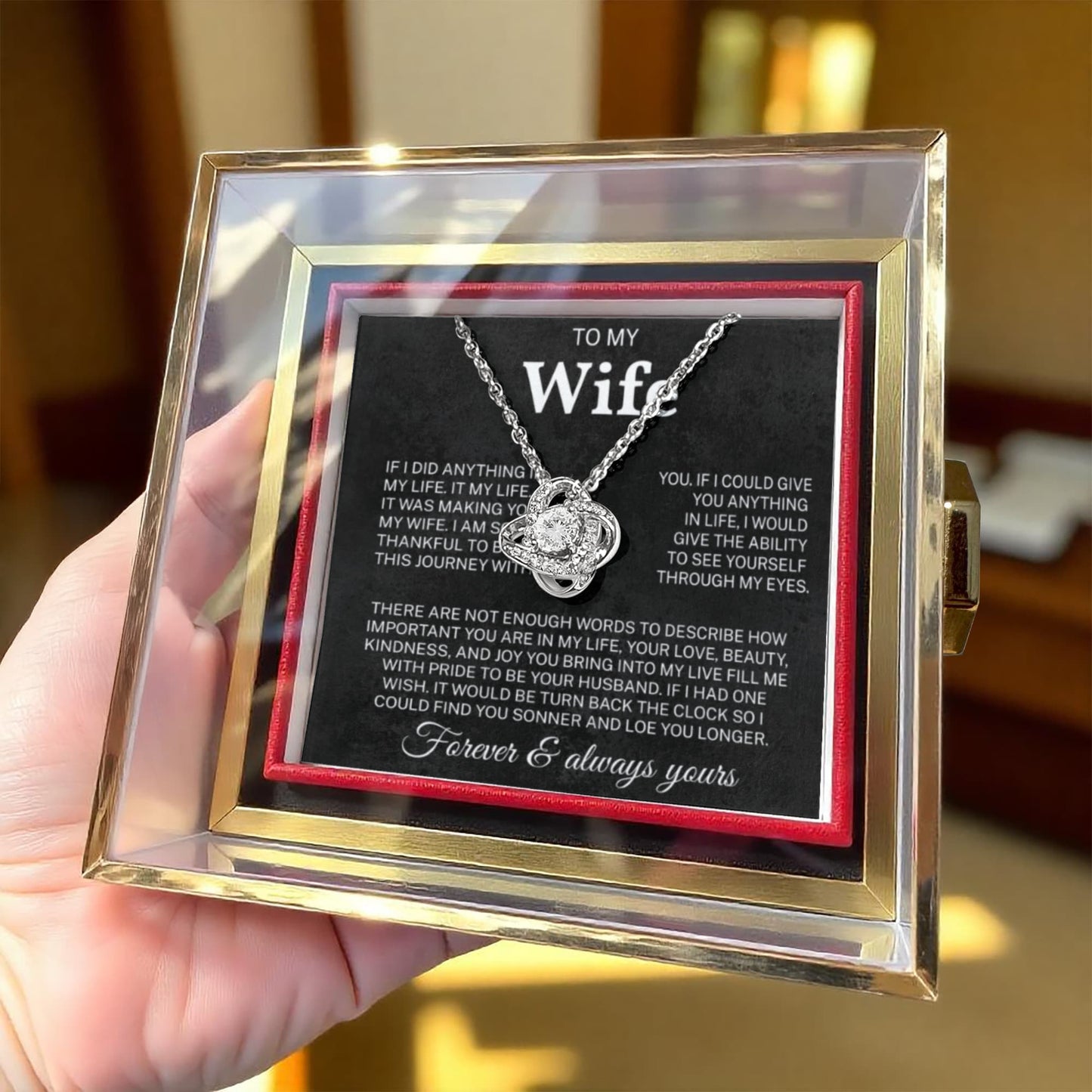 Best To My Wife Necklace 2026 | Top Anniversary Gift for Wife | Jewelry