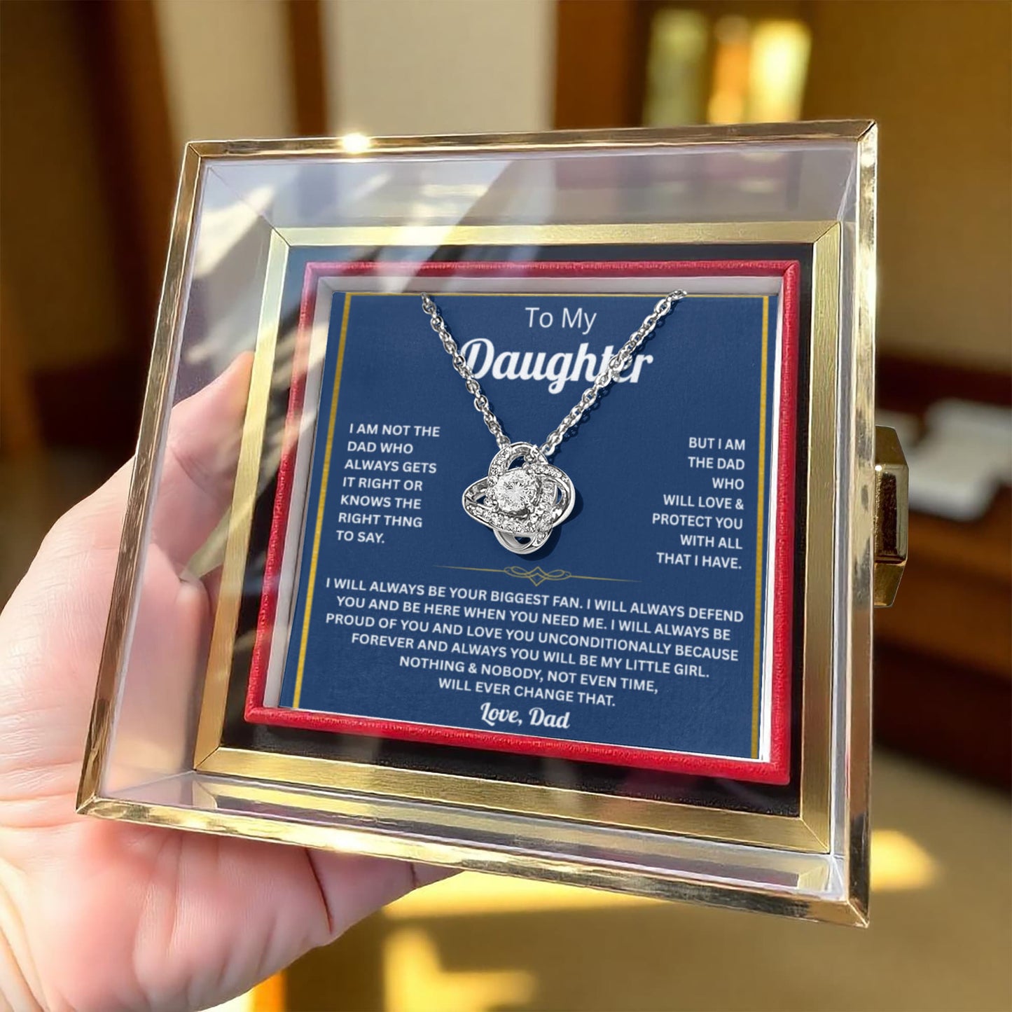 Necklace for Daughter - Unique Birthday Gift for Daughter From Mother