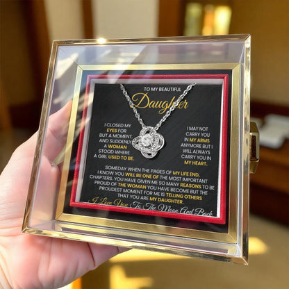 To My Daughter - You Have Been Such a Wonderful Addition to My Life - Necklace