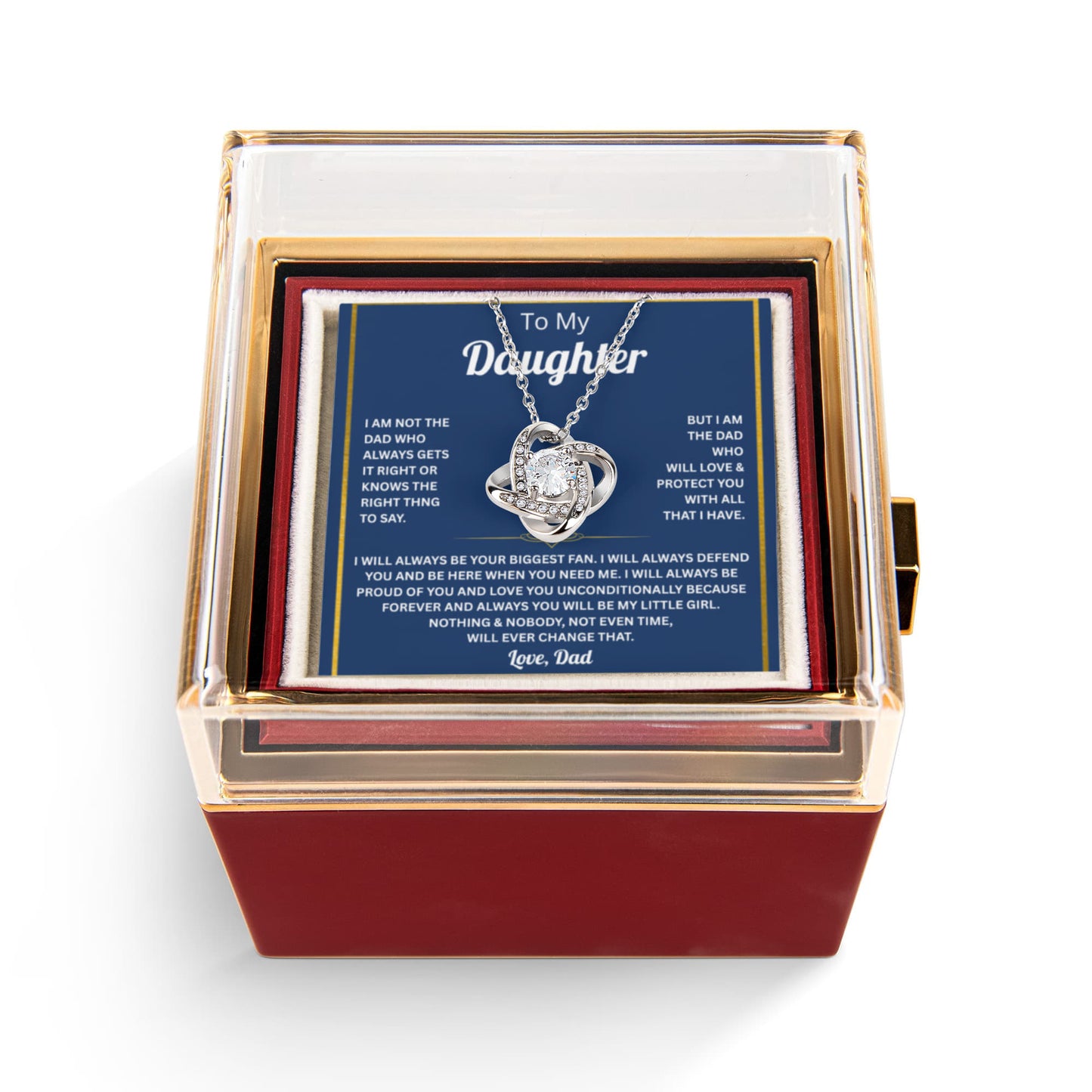 Necklace for Daughter - Unique Birthday Gift for Daughter From Mother