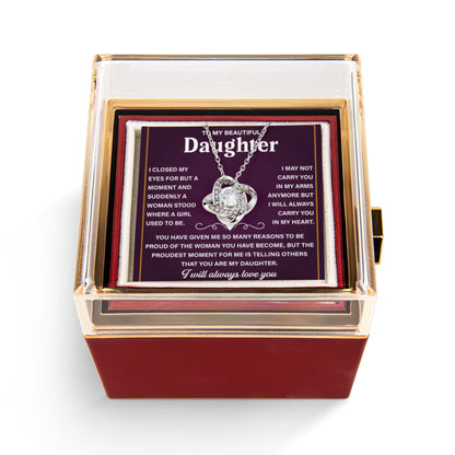 Daughter Gift From Dad, Sentimental Necklace to Daughter From Mom