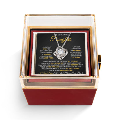 To My Daughter - You Have Been Such a Wonderful Addition to My Life - Necklace