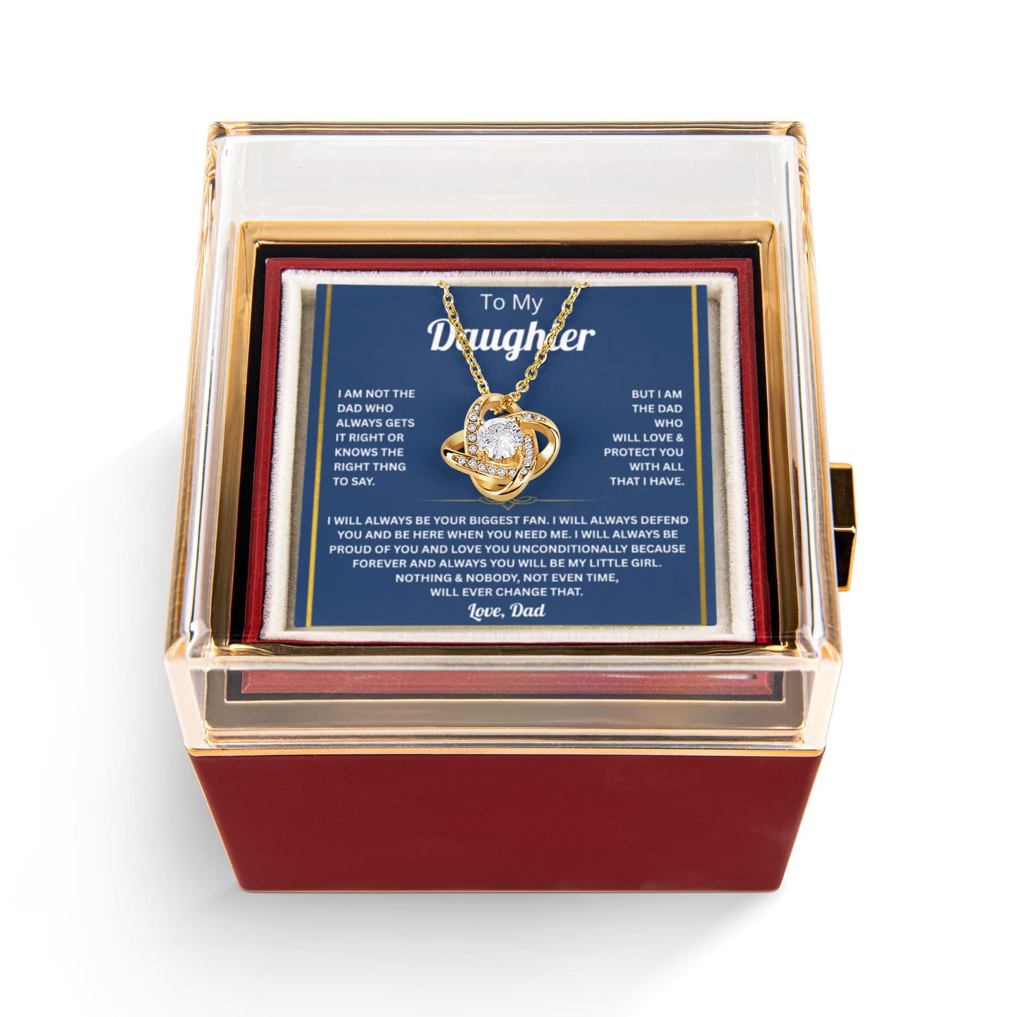 Necklace for Daughter - Unique Birthday Gift for Daughter From Mother