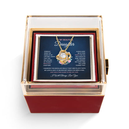 Daughter Graduation Gift Necklace | Birthday Gift for Daughter | Card