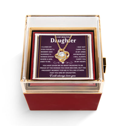 Daughter Gift From Dad, Sentimental Necklace to Daughter From Mom