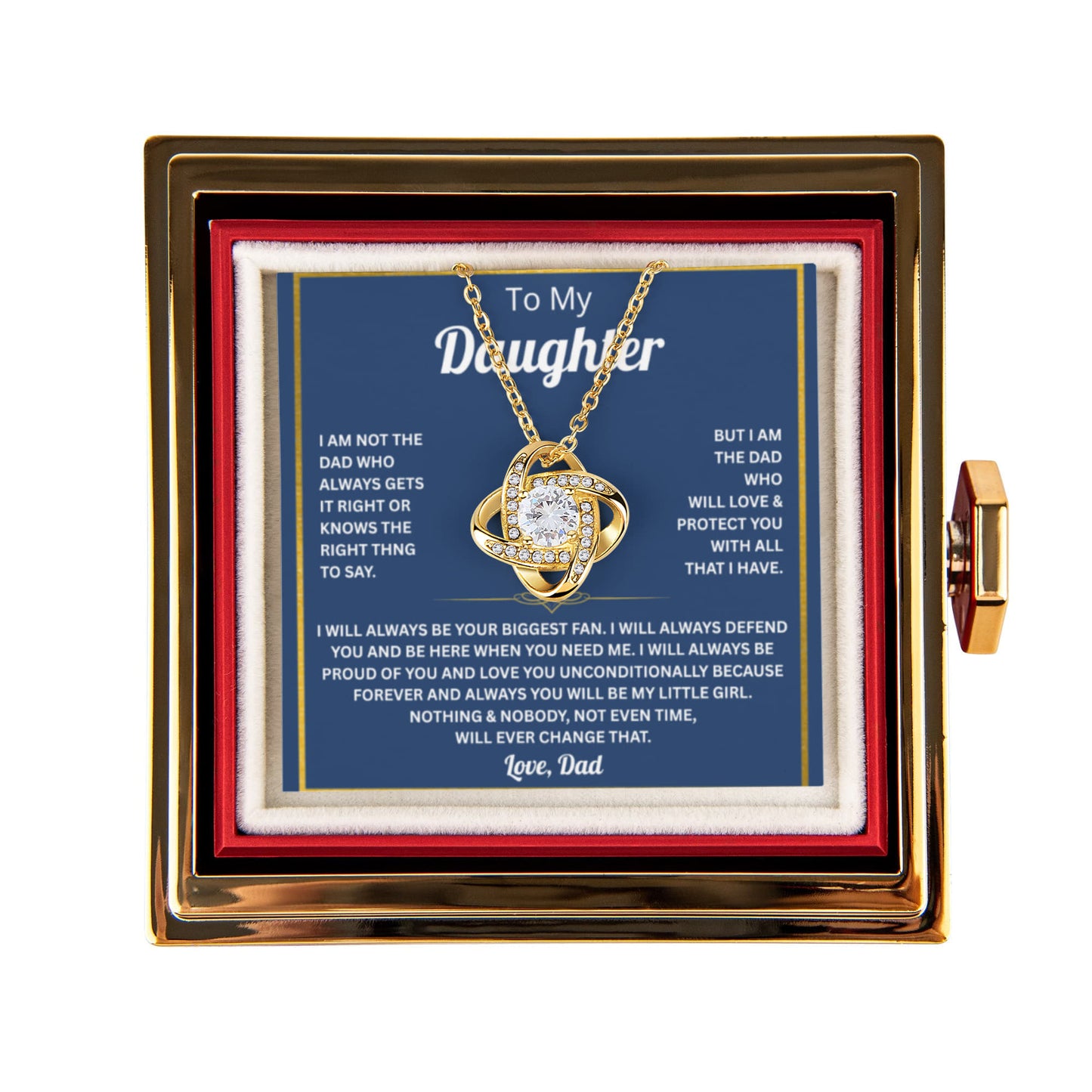 Necklace for Daughter - Unique Birthday Gift for Daughter From Mother